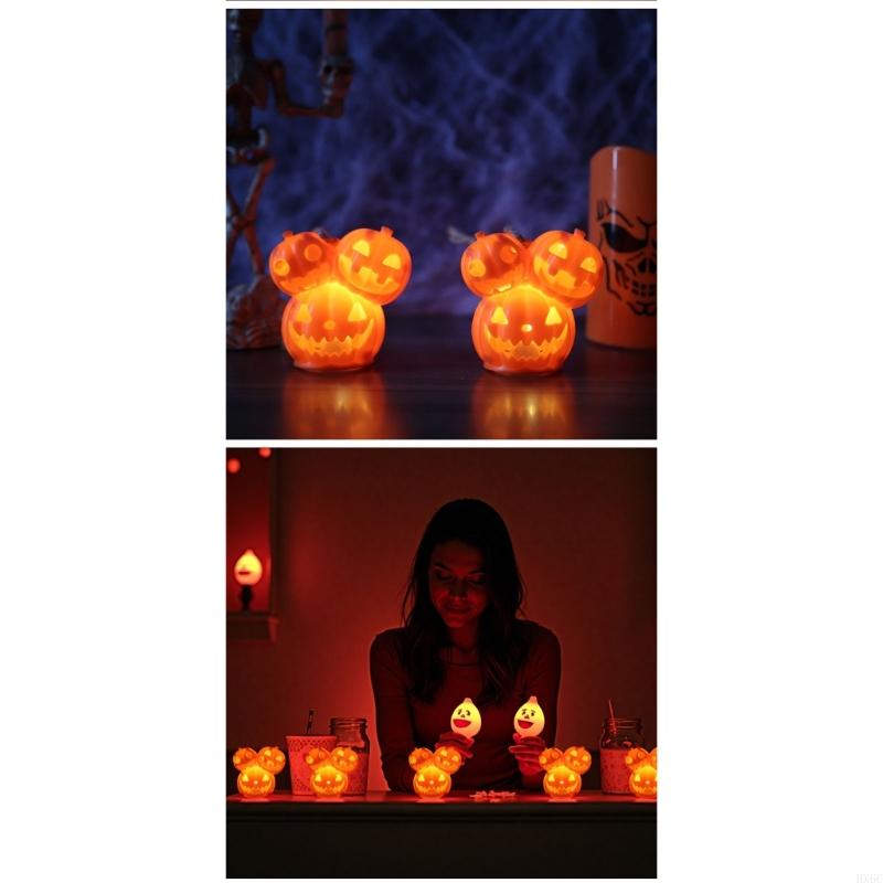 Halloween Pumpkin Decor Led - Kunststof lamp met LED voor Halloween-feestdecoratie