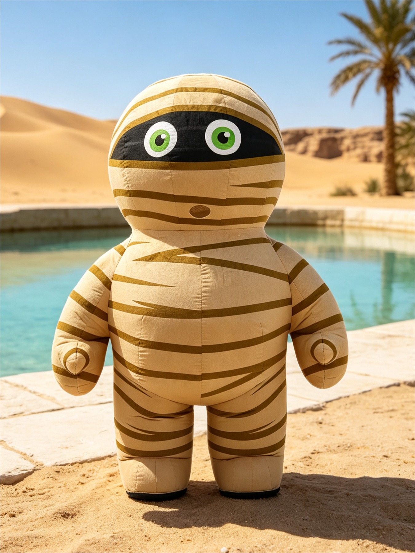 Opblaasbaar Mummiekostuum Masc - Halloween Costume Adult recensie en prijs