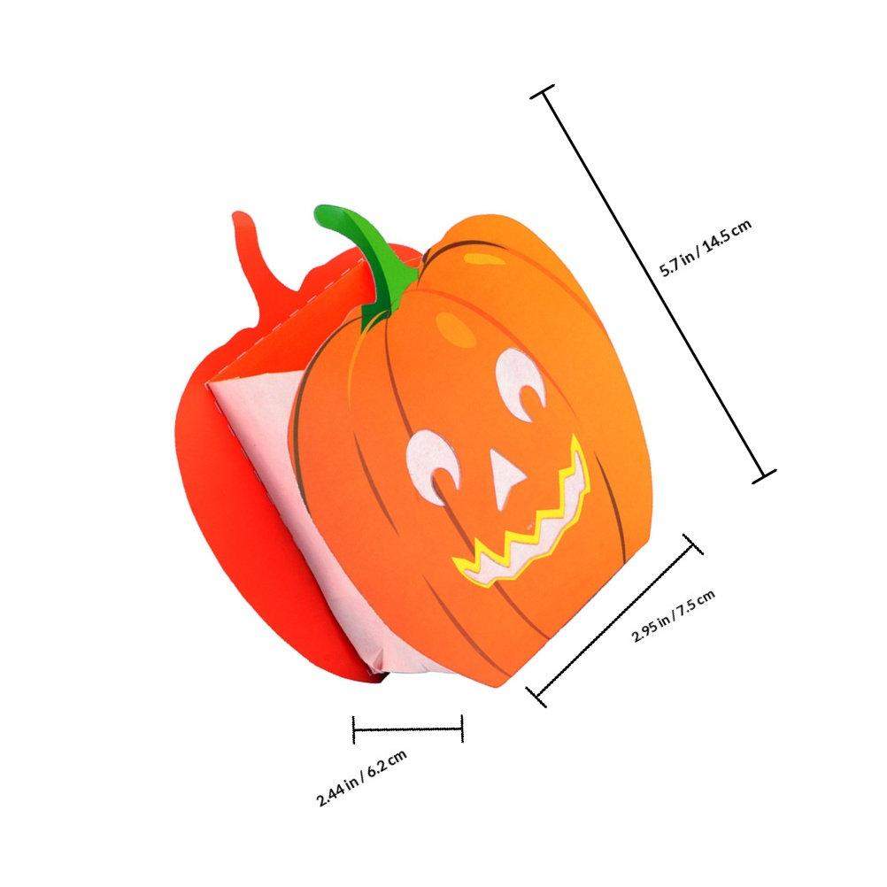 12 stuks decoratieve zakken in - Pumpkin Lantern Halloween recensie en prijs