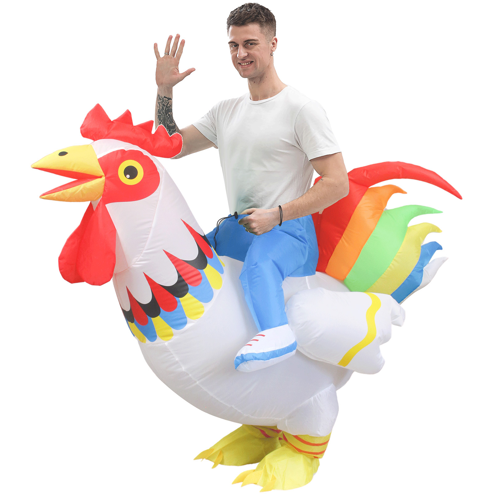 Halloween grappige haan opblaa - Halloween Costume Adult recensie en prijs