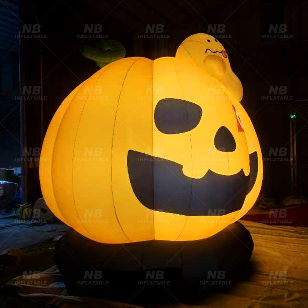 Reuze opblaasbare Halloween-po - Halloween Pumpkin Decor Led recensie en prijs