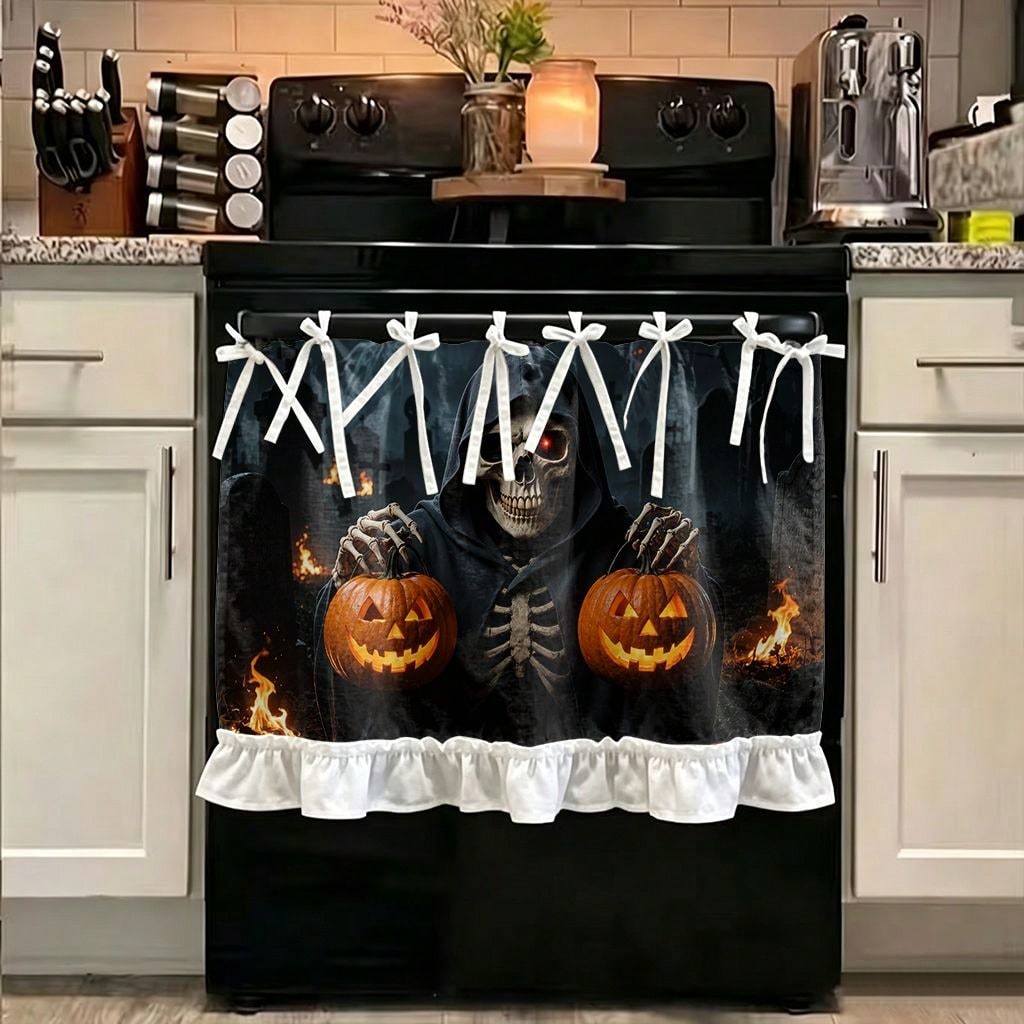1 Stuks Keukenkachelgordijn Ka - Pumpkin Lantern Halloween recensie en prijs