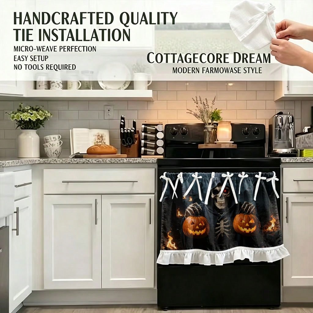 1 Stuks Keukenkachelgordijn Ka - Pumpkin Lantern Halloween recensie en prijs