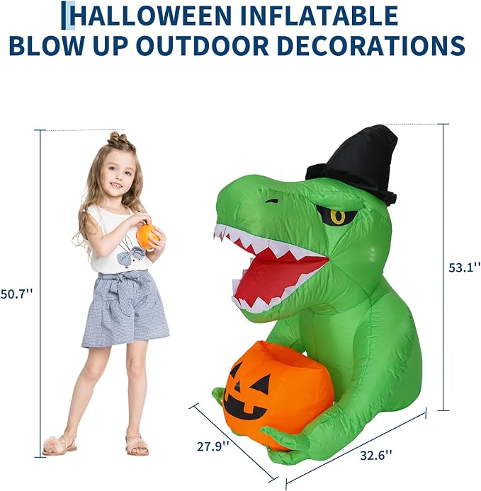 135cm Halloween opblaasbare bu - Halloween Pumpkin Decor Led recensie en prijs