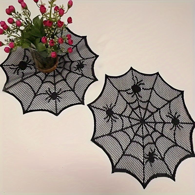 VIKAMA Halloween Zwart Kant Sp - Spider Web Halloween Decoration recensie en prijs