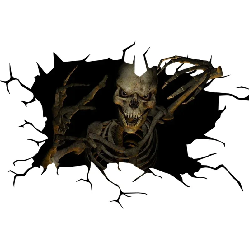 Halloween-skeletstickers voor  - Halloween Skeleton Decoration recensie en prijs