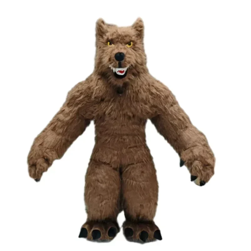 Groot opblaasbaar grijs wolven - Halloween Costume Adult recensie en prijs