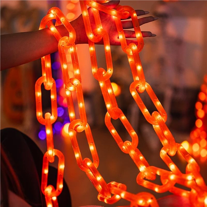 78,74 inch Halloween buitenver - Halloween Led String Lights Orange recensie en prijs