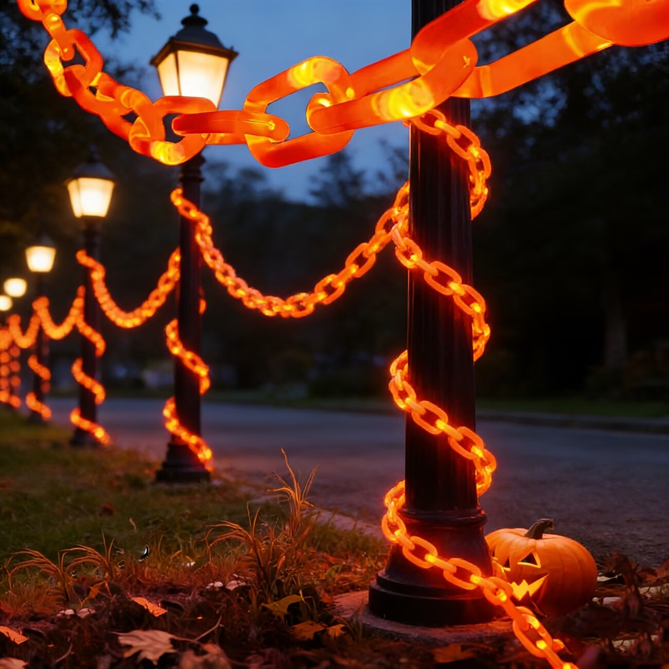 78,74 inch Halloween buitenver - Halloween Led String Lights Orange recensie en prijs