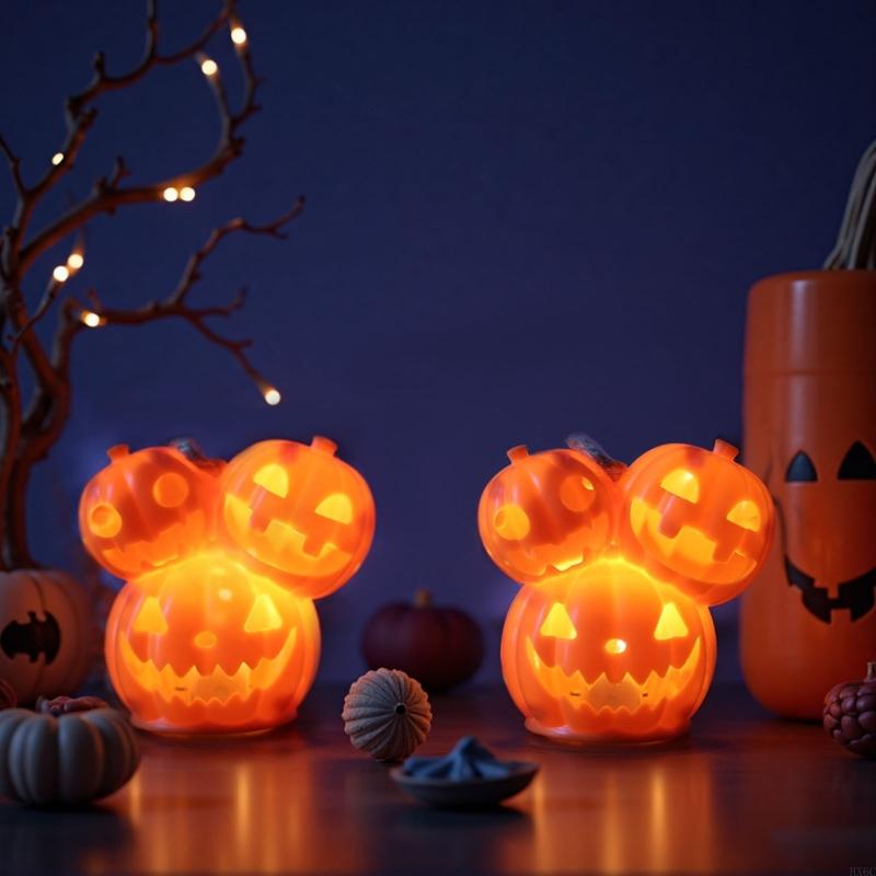 Kunststof lamp met LED voor Ha - Halloween Pumpkin Decor Led recensie en prijs