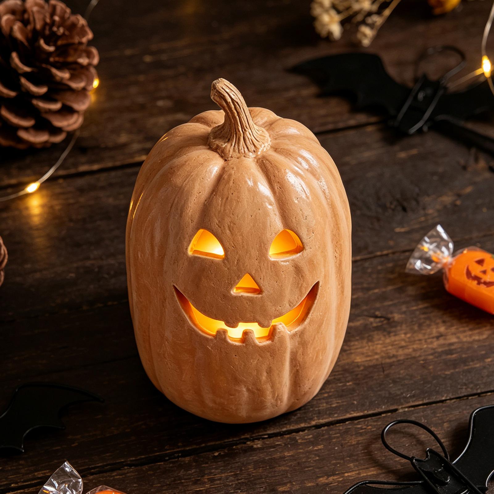 Pompoenlantaarns Decor Handgem - Pumpkin Lantern Halloween recensie en prijs