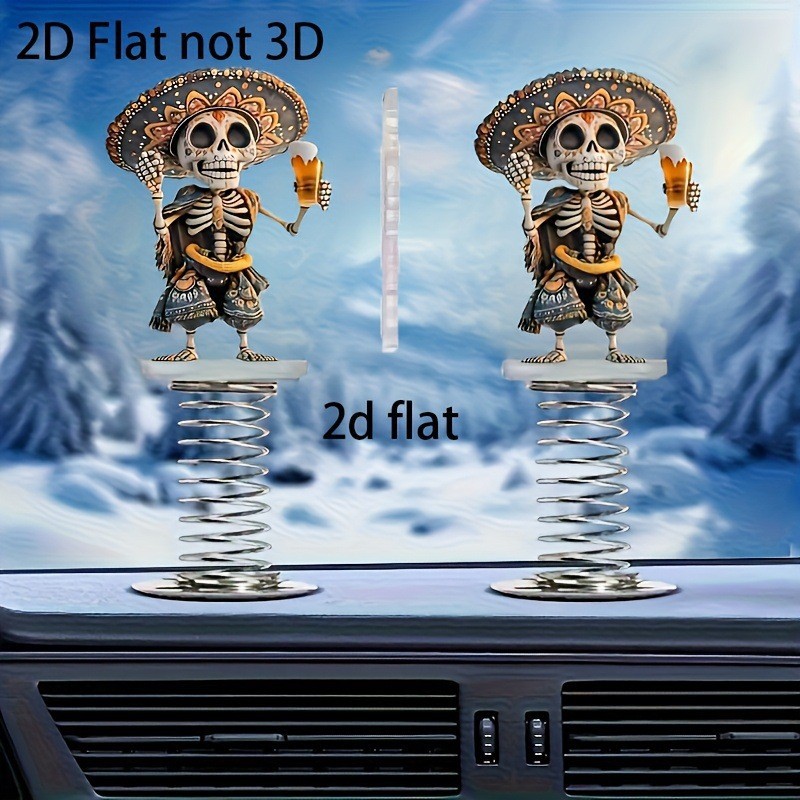 Halloween 2D Acryl Swingende S - Halloween Skeleton Decoration recensie en prijs