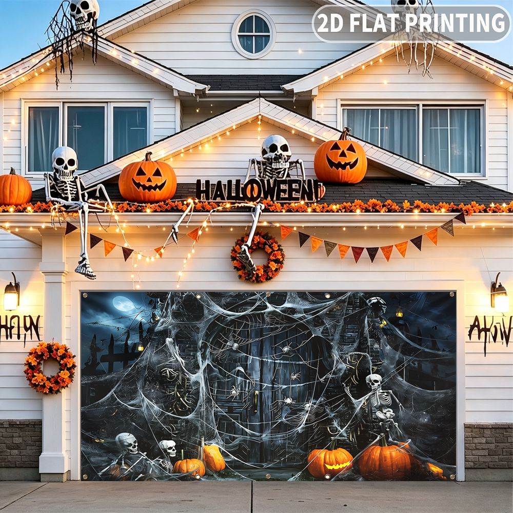 1 stuk 2D platte Halloween-fee - Spider Web Halloween Decoration recensie en prijs